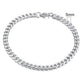 Gold-Tone Stainless Steel Cuban Bracelet 3-11mm - MANDOTOS