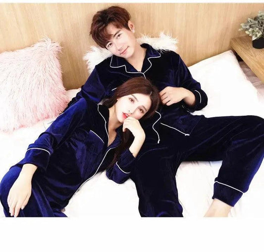 "Gold velvet pajamas - MANDOTOS"