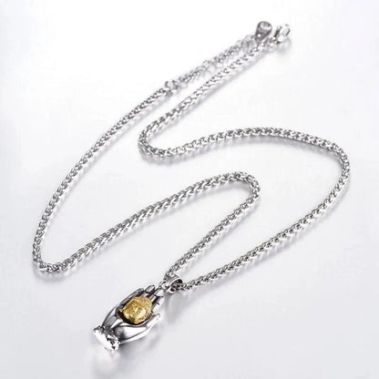 Golden Buddha Pendant - MANDOTOS