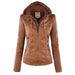 Gothic Faux Leather Jacket - MANDOTOS