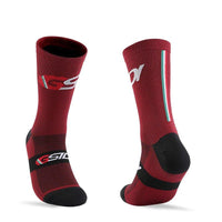Mandotos Gsidi cycling socks, high-quality compression sports socks for men and women, ideal for running and outdoor biking.