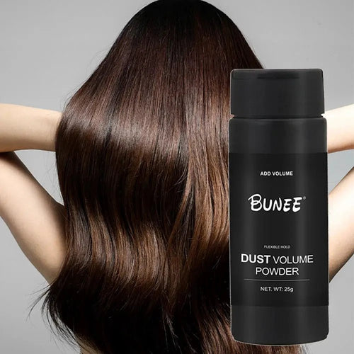 Mandotos hair styling powder for oil control and volume boost, ideal for men and women with fluffy, long-lasting styled hair.