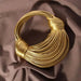 Handbags for Women 2025 New in Gold Luxury Designer Brand Handwoven Noodle Bags Rope Knotted Pulled Hobo Silver Evening Clutch - MANDOTOS