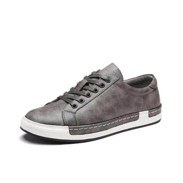 Handmade Men Shoes Casual Trainer Closed - MANDOTOS