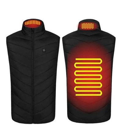 Heated Vest Washable Usb Charging Electric Winter Clothes - MANDOTOS
