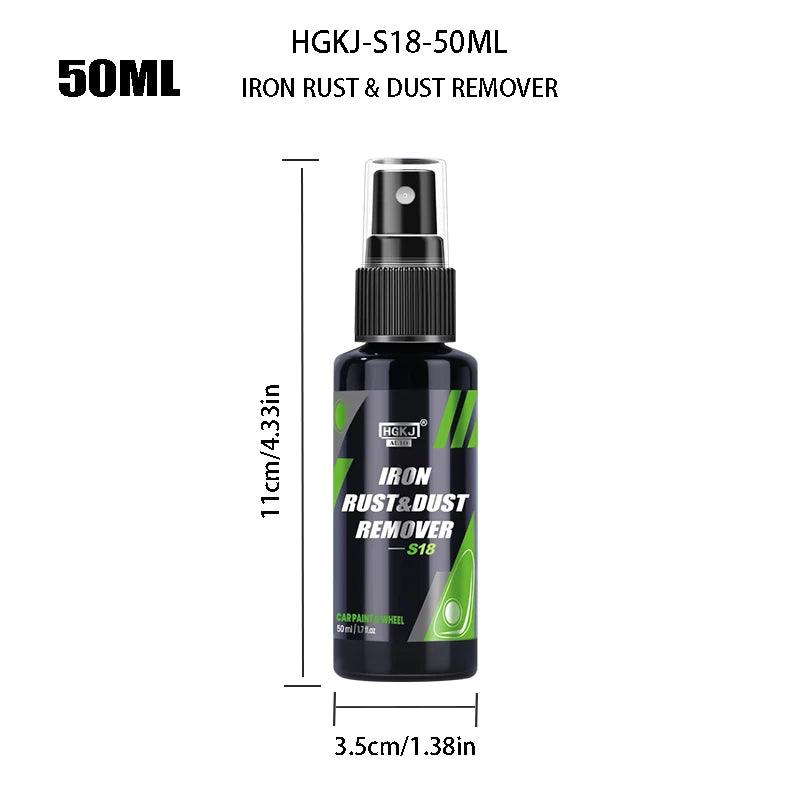 HGKJ Car Paint & Wheel Iron Particles Powder Cleaning Super Rust Dust Remover Spray Metal Surface Defender Auto Rim Cleaner - MANDOTOS