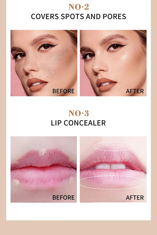 High Coverage Concealer Cover Anti Dark Circle Freckle Long-lasting Waterproof Foundation BB Cream for Face Makeup Base Cosmetic - MANDOTOS