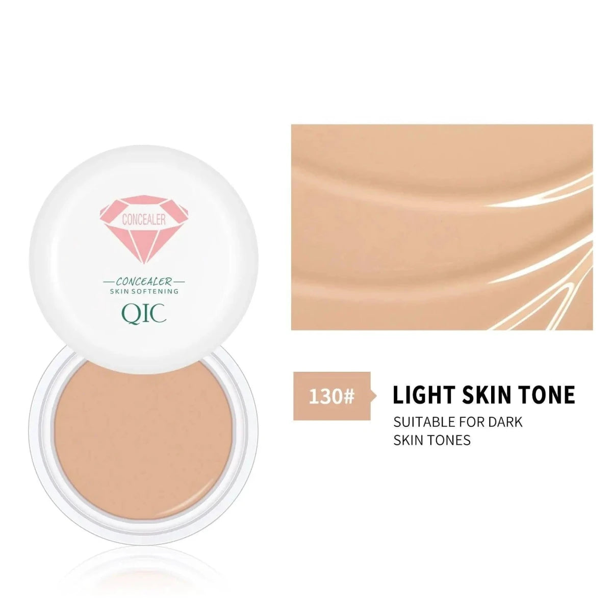 High Coverage Concealer Cover Anti Dark Circle Freckle Long-lasting Waterproof Foundation BB Cream for Face Makeup Base Cosmetic - MANDOTOS