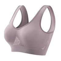 Mandotos high-strength anti-sag sports bra for women, ideal for yoga and running, with supportive design and moisture-wicking fabric.