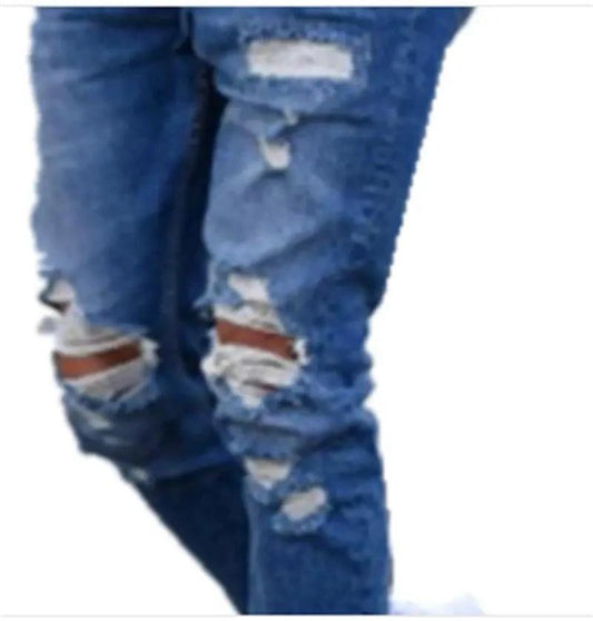 Hole men''s jeans - MANDOTOS