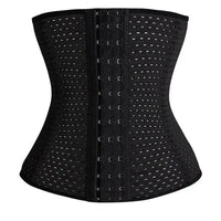 Mandotos hot waist trainer corset worn around the waist, designed for shaping and support.