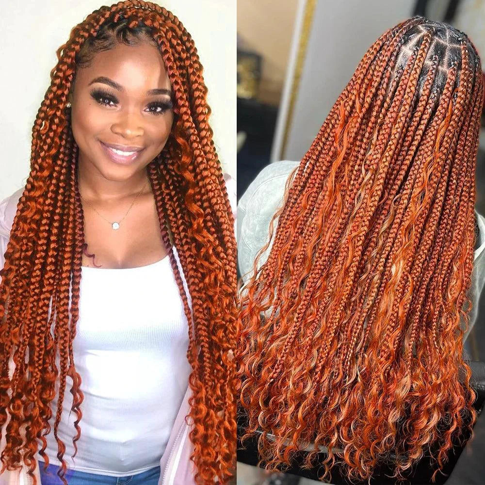 Human Hair 20-inch Deep Wave Highlight Braiding Bundle by MANDOTOS, showcasing vibrant P4/27 color and textured wave pattern.