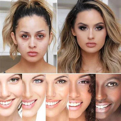HydraGlow Moisture Foundation - Waterproof & Perfect for All Skin Tones - MANDOTOS