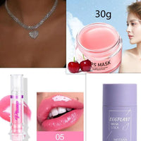 Mandotos Hydrating Lip Mask for overnight lip treatment, 20g, showing the jar with a smooth, glossy lip mask inside.