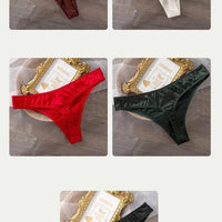 Ice Silk Panties Women Lingerie Underwear Low Waist Seamless Quick-drying Skin-friendly Breathable Briefs Women Intimates Brief MANDOTOS