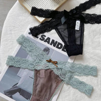 Ice Silk Panties Women Lingerie Underwear Low Waist Seamless Quick-drying Skin-friendly Breathable Briefs Women Intimates Brief MANDOTOS