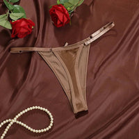 Ice Silk Panties Women Lingerie Underwear Low Waist Seamless Quick-drying Skin-friendly Breathable Briefs Women Intimates Brief MANDOTOS