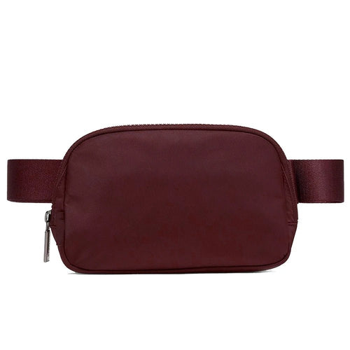 Breathable 1L women’s fanny pack from MANDOTOS INTERNATIONAL, ideal for travel and outdoor activities.