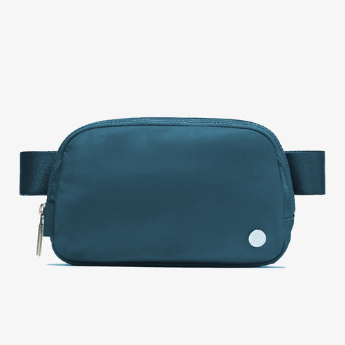 Mandotos International 1L breathable women's fanny pack, ideal for travel and outdoor activities, with adjustable strap and compact design.