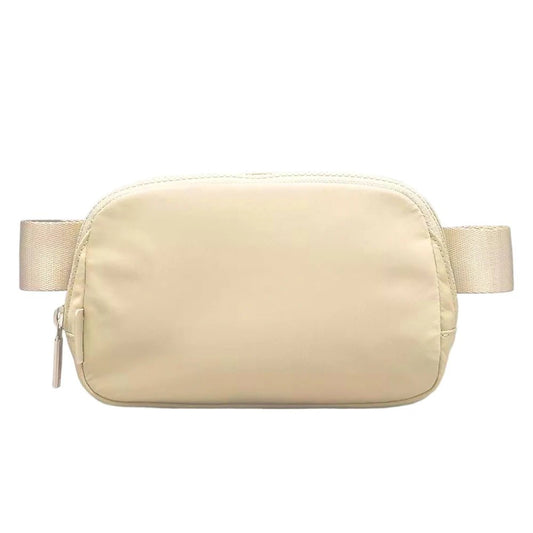Mandotos International 1L breathable women's fanny pack, ideal for travel and outdoor activities, with adjustable strap and compact design.