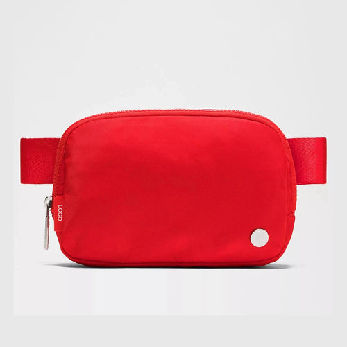 Mandotos International 1L breathable women's fanny pack for travel and outdoor use, featuring a compact design and adjustable strap.