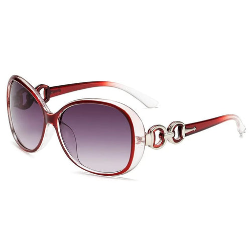 Mandotos International 2025 chic oversized vintage retro sunglasses for women, stylish travel eyewear with bold frame.