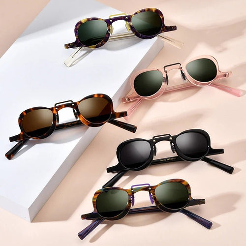 Mandotos International 2025 designer oval sunglasses for men and women with UV400 polarized lenses and stylish frame.