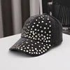 Sparkle rhinestone studded adjustable baseball cap for women and men, MANDOTOS INTERNATIONAL outdoor sport sun hat