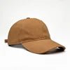 Mandotos International 2027 KJ women's retro baseball cap with solid color, curved eave, lightweight fabric, suitable for outdoor travel.