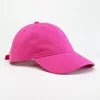 Mandotos International 2027 KJ women's retro baseball cap with solid color, curved eave, lightweight fabric, outdoor sun protection.