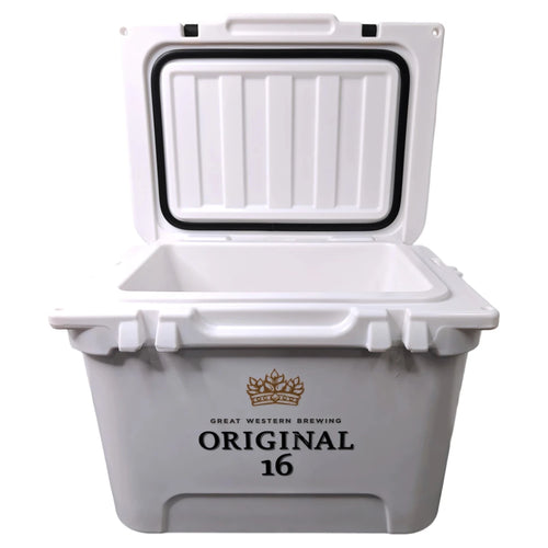 20L MANDOTOS International rotomolded portable cooler box for travel, camping, fishing, sports, and home use with sturdy design