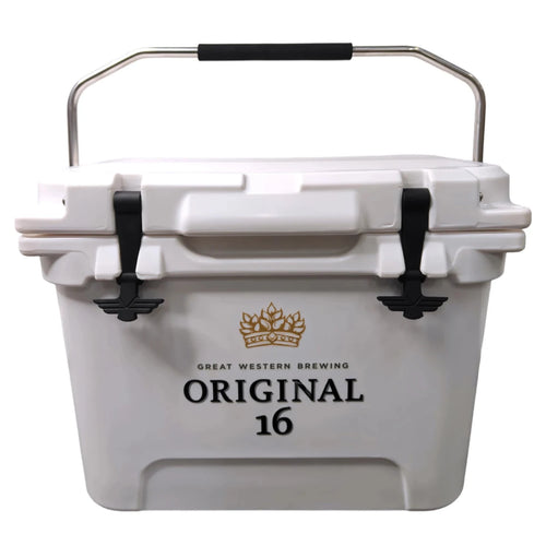 Mandotos International 20L classic rotomolded portable cooler box for travel, camping, fishing, sports, and home use.