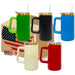 20oz Stainless Steel Tumbler with Detachable Handle - US Warehouse, Set of 20 - MANDOTOS INTERNATIONAL