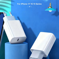 40W PD Fast Charger for iPhone 11-16 Pro Max, iPad Air - USB C and Quick Charge - MANDOTOS INTERNATIONAL
