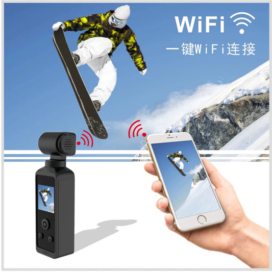Mandotos International 4K Vlog Camera with 270° rotatable lens and waterproof case, ideal for vlogging and outdoor filming.