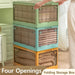5-Door Folding Storage Box for Home, Students, Pets, Camping & Car Backup - MANDOTOS INTERNATIONAL