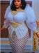 African Dresses for Women 2025 New Fashion Plus Size Sequin Evening Party Long Dress Dashiki Ankara Outfits Robe African Clothes - MANDOTOS INTERNATIONAL
