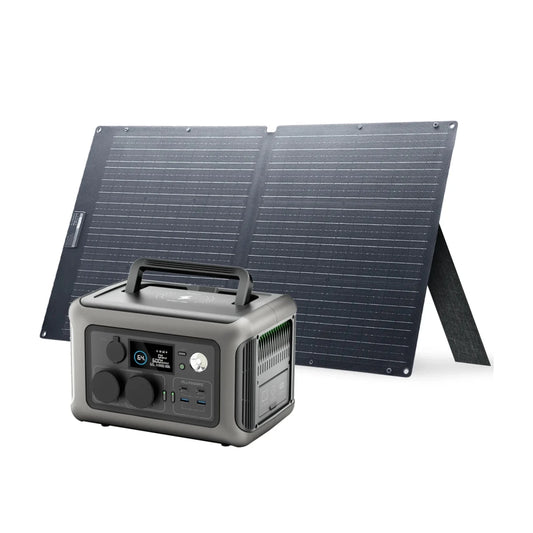 Allpowers R600 portable power station with 299Wh LiFePO4 battery and 600W power capacity, by Mandotos International