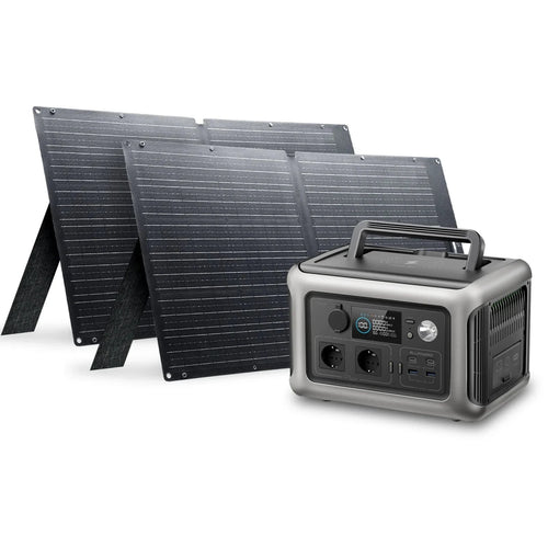 Allpowers R600 portable power station with 299Wh LiFePO4 battery and 600W capacity, compact design by Mandotos International
