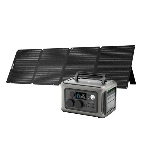 AllPOWERS R600 portable power station with 299Wh LiFePO4 battery and 600W inverter, from MANDOTOS INTERNATIONAL.