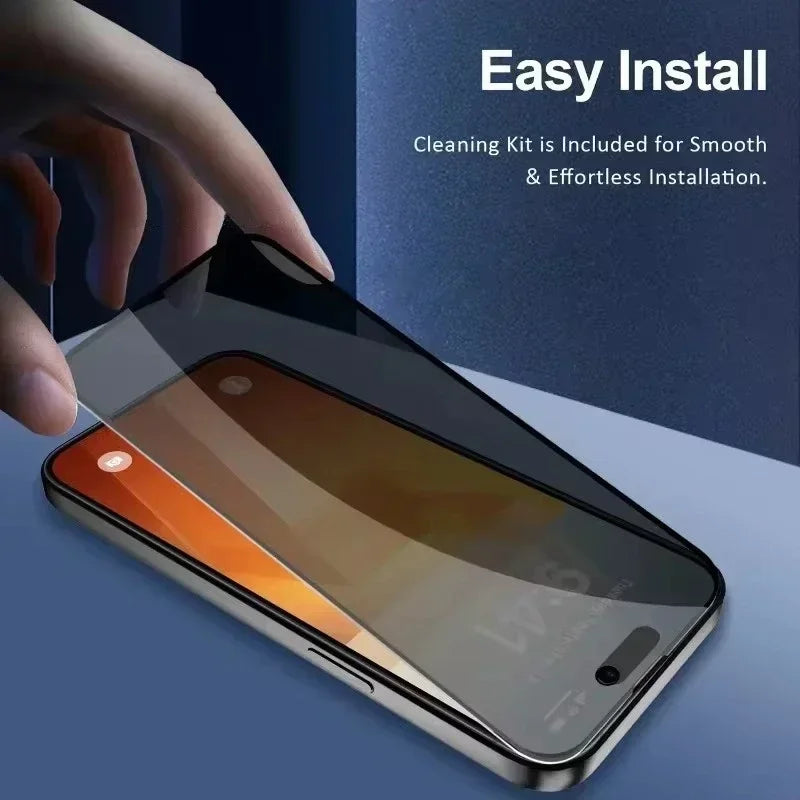 Anti-Spy Glass Privacy Screen Protector for iPhone Models 11-17 - MANDOTOS INTERNATIONAL