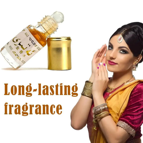 Arabian Gold Perfume Roll On for Unisex, Long Lasting Scent - MANDOTOS INTERNATIONAL
