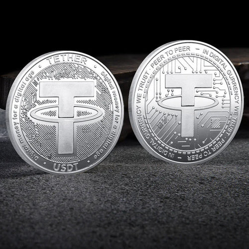Bitcoin BTC ETH ADA XLM SHIB DOGE XRP SOL DOT LINK LTC UNI Coin Physical Metal Crypto Currency Coin Collection with Plastic Case - MANDOTOS INTERNATIONAL