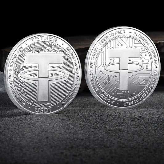 Bitcoin BTC ETH ADA XLM SHIB DOGE XRP SOL DOT LINK LTC UNI Coin Physical Metal Crypto Currency Coin Collection with Plastic Case - MANDOTOS INTERNATIONAL