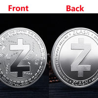 Bitcoin BTC ETH ADA XLM SHIB DOGE XRP SOL DOT LINK LTC UNI Coin Physical Metal Crypto Currency Coin Collection with Plastic Case - MANDOTOS INTERNATIONAL