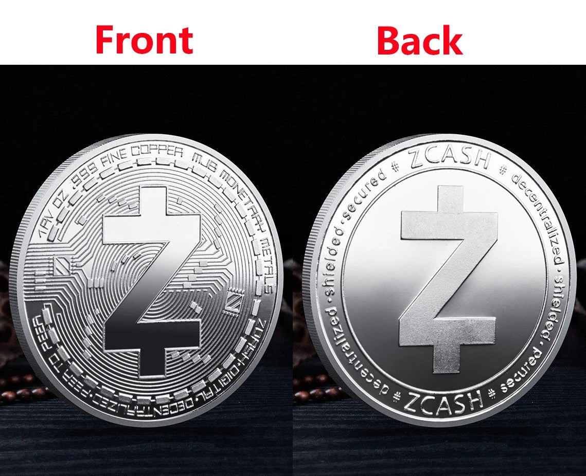 Bitcoin BTC ETH ADA XLM SHIB DOGE XRP SOL DOT LINK LTC UNI Coin Physical Metal Crypto Currency Coin Collection with Plastic Case - MANDOTOS INTERNATIONAL