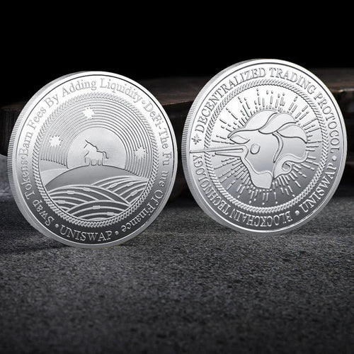 Bitcoin BTC ETH ADA XLM SHIB DOGE XRP SOL DOT LINK LTC UNI Coin Physical Metal Crypto Currency Coin Collection with Plastic Case - MANDOTOS INTERNATIONAL