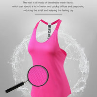 Black Sleeveless Yoga Top for Women - Backless Fitness Shirt - MANDOTOS INTERNATIONAL