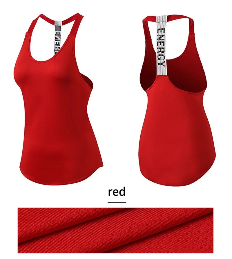 Black Sleeveless Yoga Top for Women - Backless Fitness Shirt - MANDOTOS INTERNATIONAL