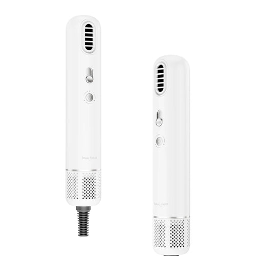 Mandotos International BLDC motor ionic hair dryer with portable design, low noise, suitable for travel and home use.